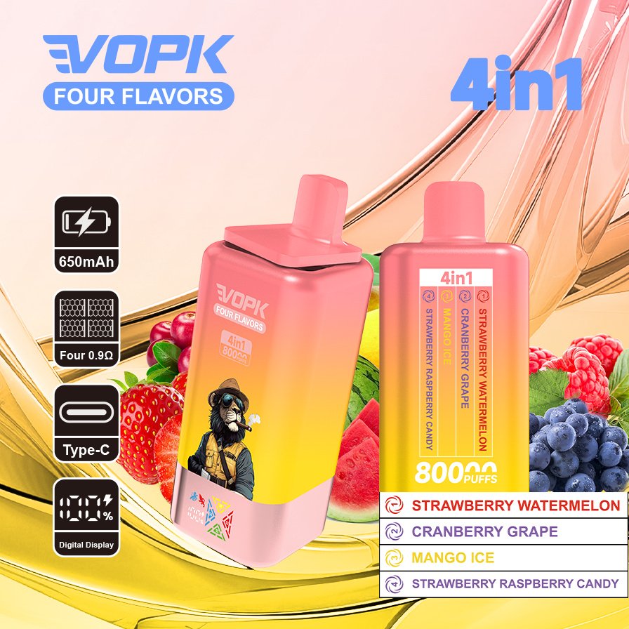 FOUR FLAVORS80000 - Premium Disposable Vape Preview