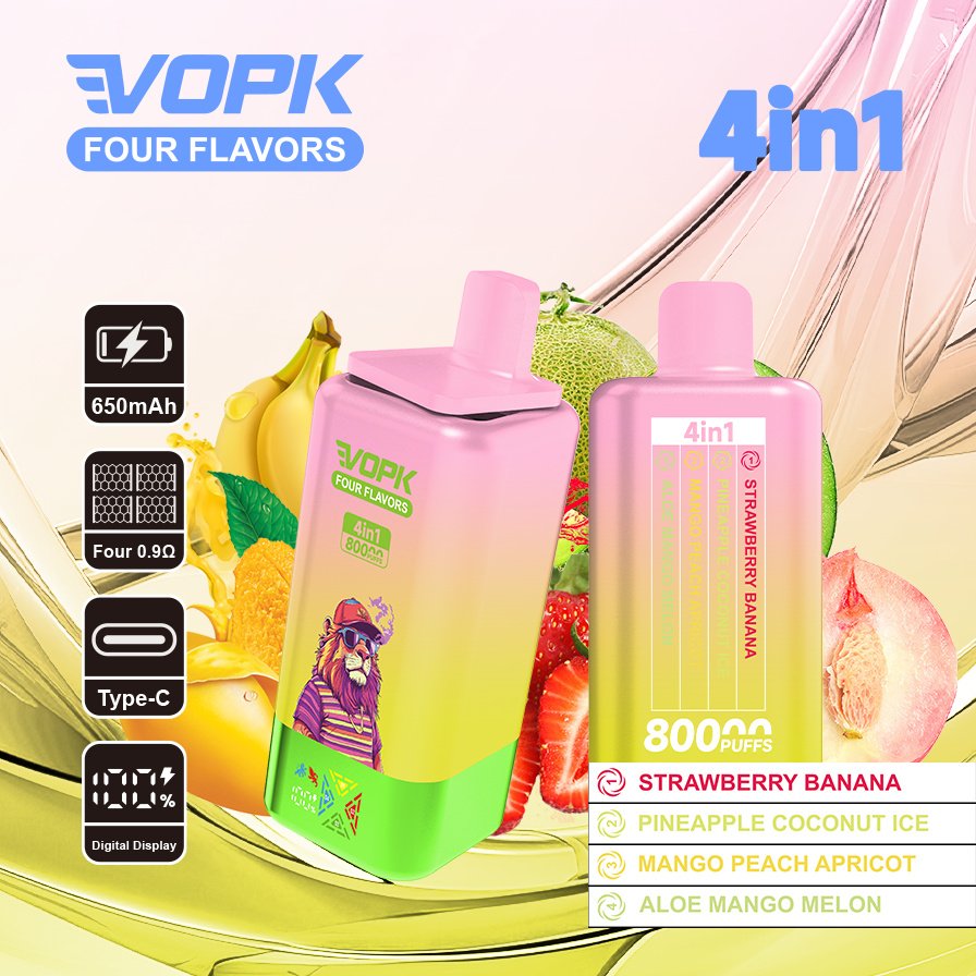 FOUR FLAVORS80000 - Premium Disposable Vape Preview