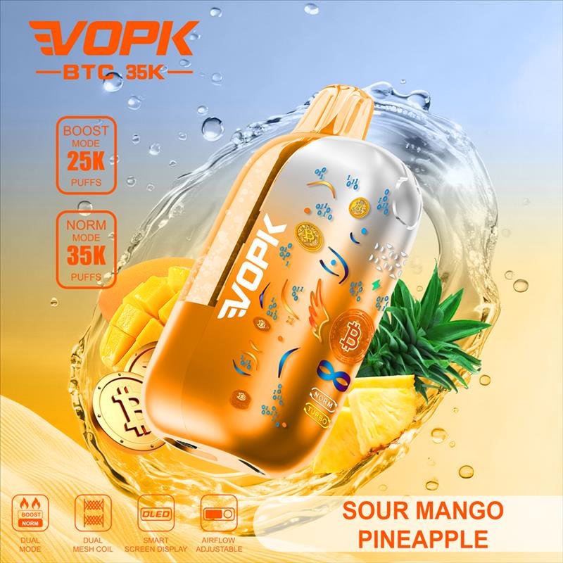 VOPK BTC 35000PUFFS - Premium Disposable Vape Preview