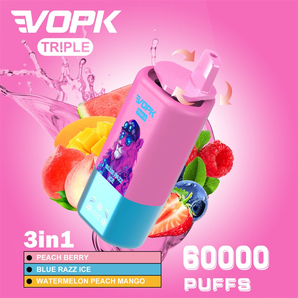 Vopk triple 60000 - Premium Disposable Vape Preview