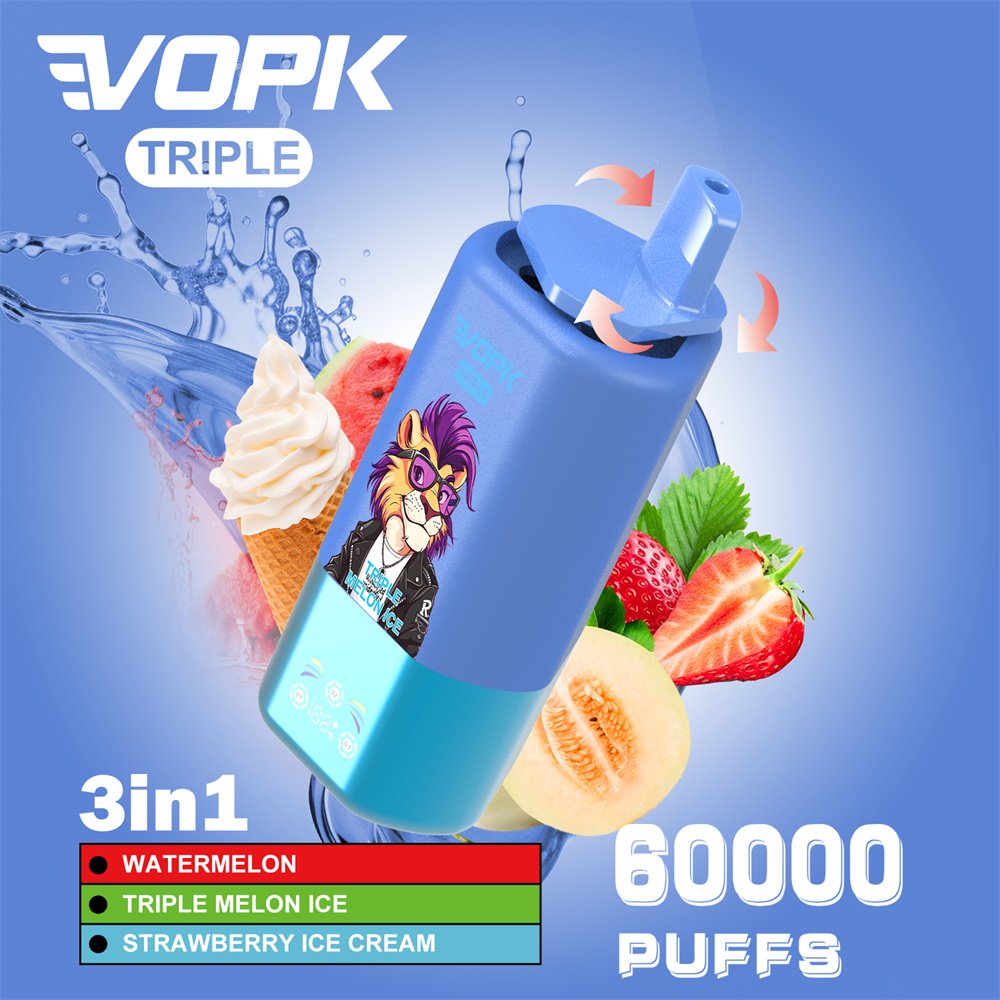 Vopk triple 60000 - Premium Disposable Vape Preview