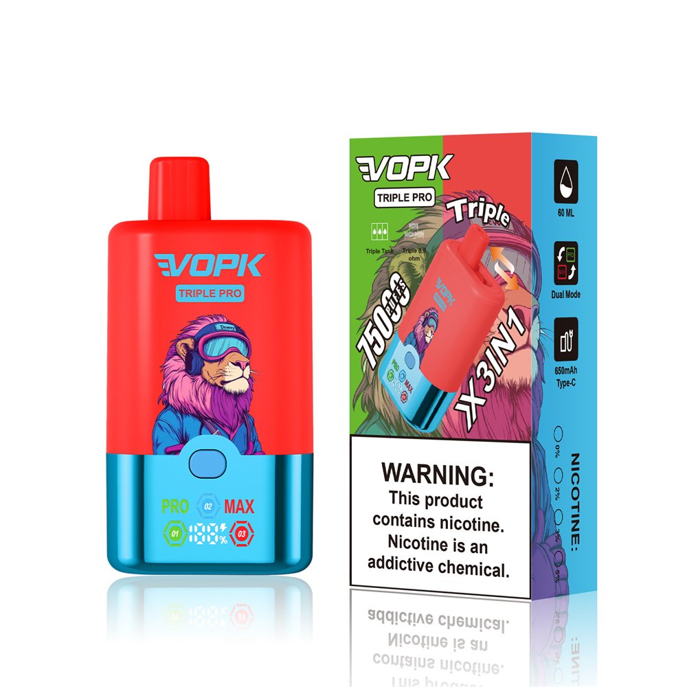 Vopk Triple PRO - Premium Disposable Vape Preview