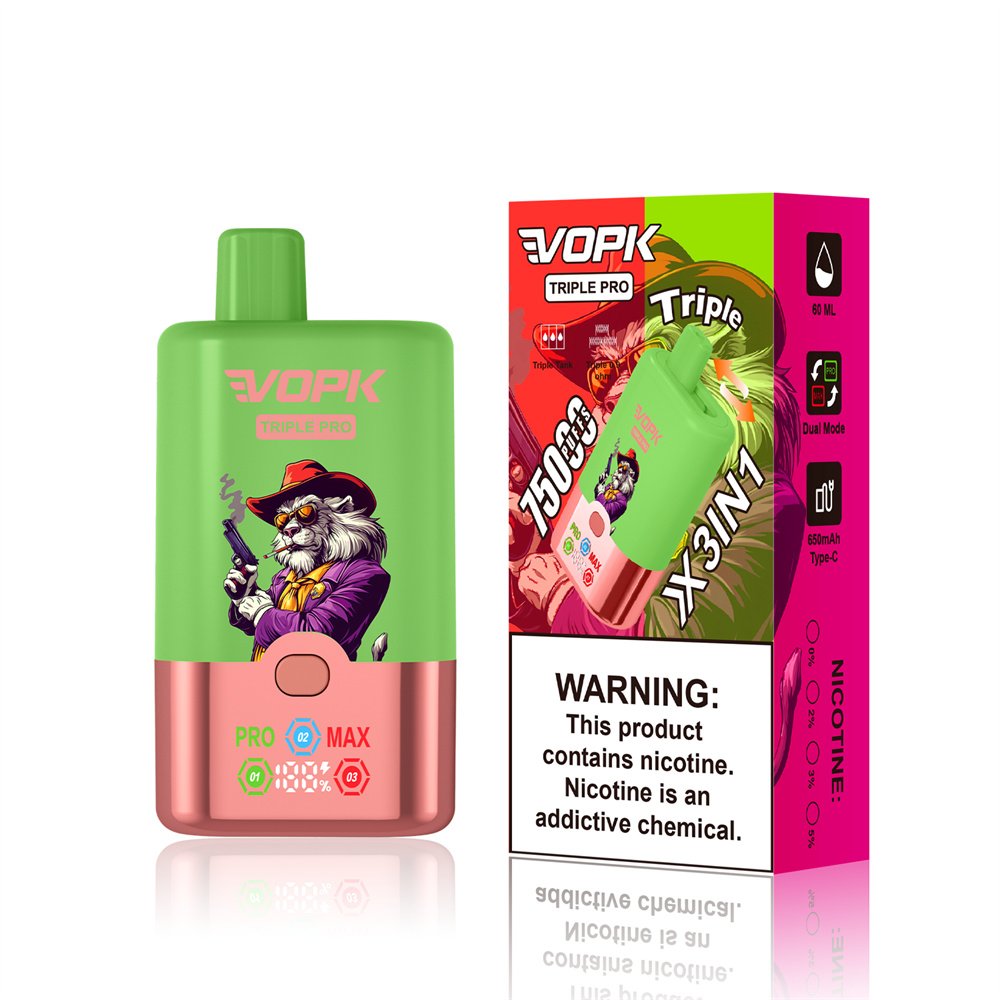 Vopk Triple PRO - Premium Disposable Vape Preview